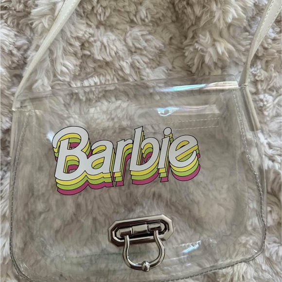 Barbie Handbags - Barbie Transparent Crossbody Bag with Logo